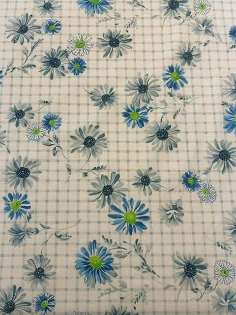 Designers Guild - Cosmos Cobalt - 100% Cotton - 138cm