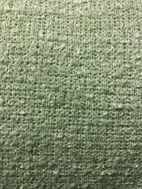Soft Mint Bouclé Knit – Cosy Texture & Modern Pastel Style