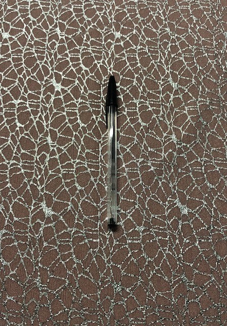 Pink Metallic Crackle Crinkle Fabric – Shimmering Texture for Standout Designs