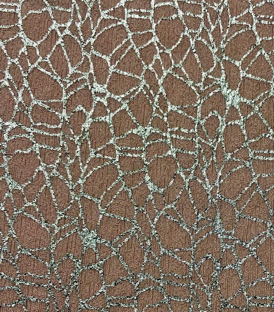 Pink Metallic Crackle Crinkle Fabric – Shimmering Texture for Standout Designs