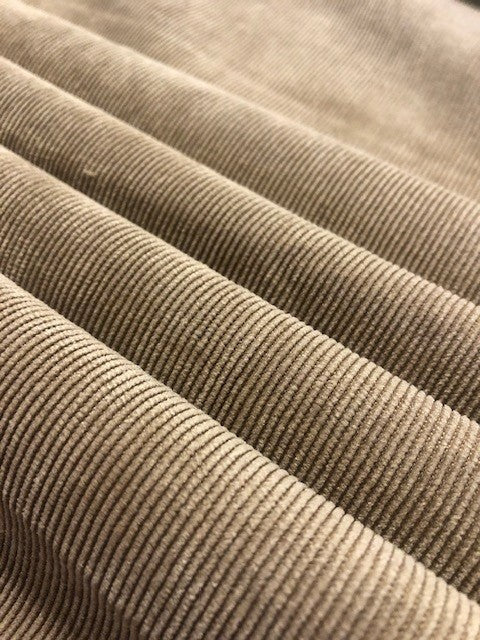 Taupe Stretch Corduroy – Soft, Stylish & Perfect for Modern Garments