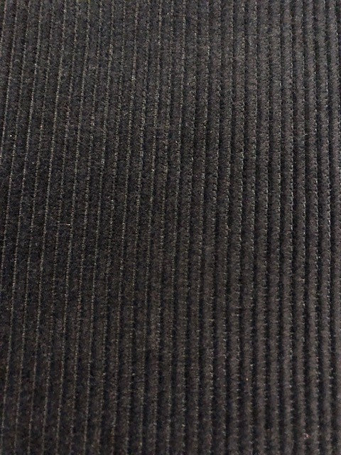 Black 100% Cotton Corduroy – Classic, Durable & Perfect for Stylish Garments