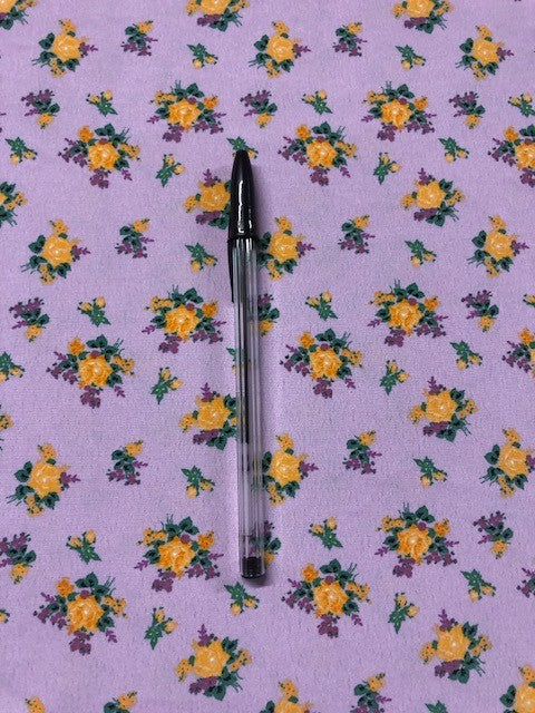 Lavender Ditsy Floral Fabric