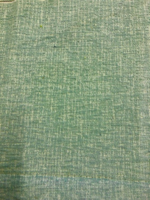 Duck Egg Chenille With Fire Retardant Finish