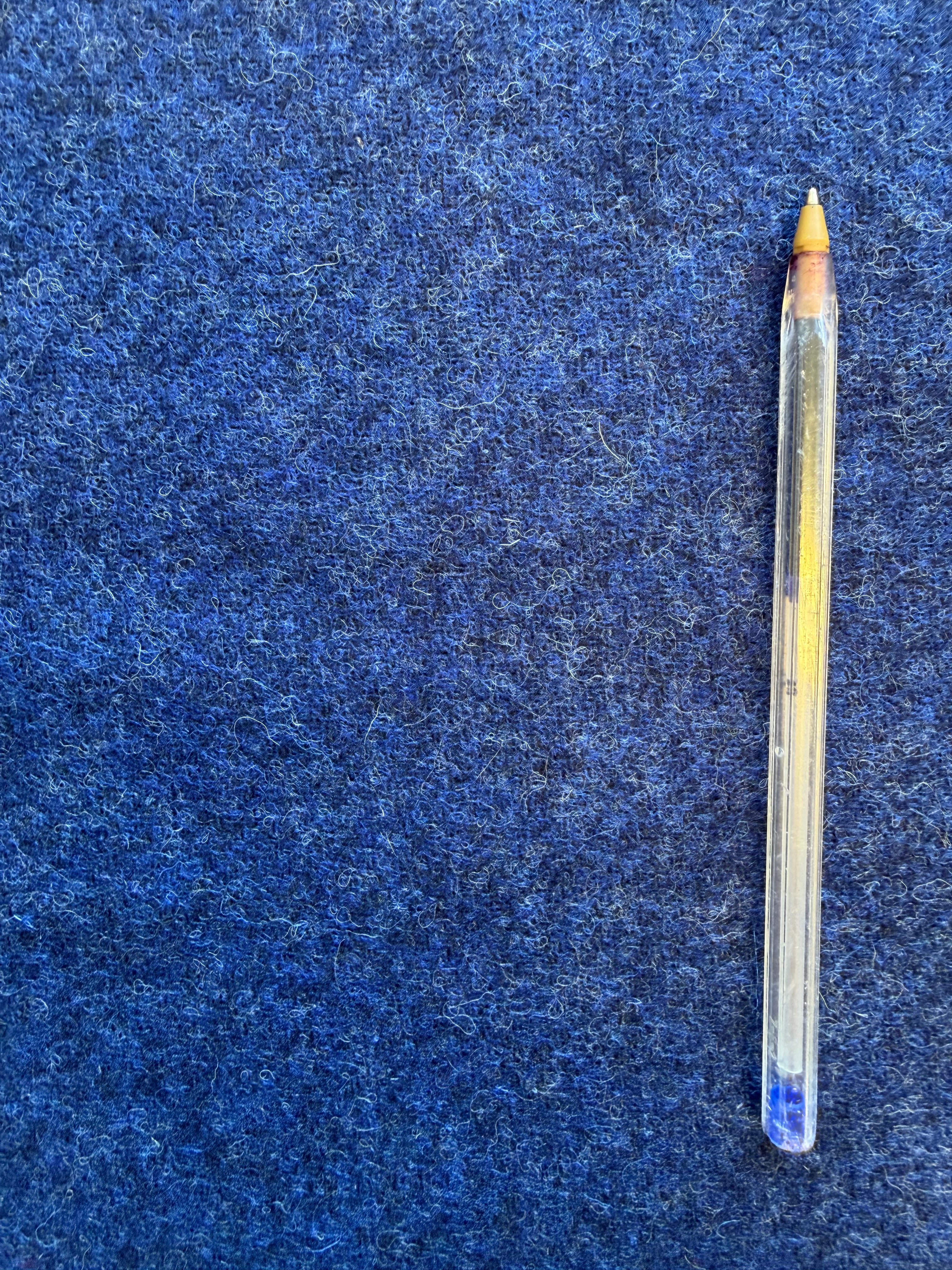 Blue Wool Twill