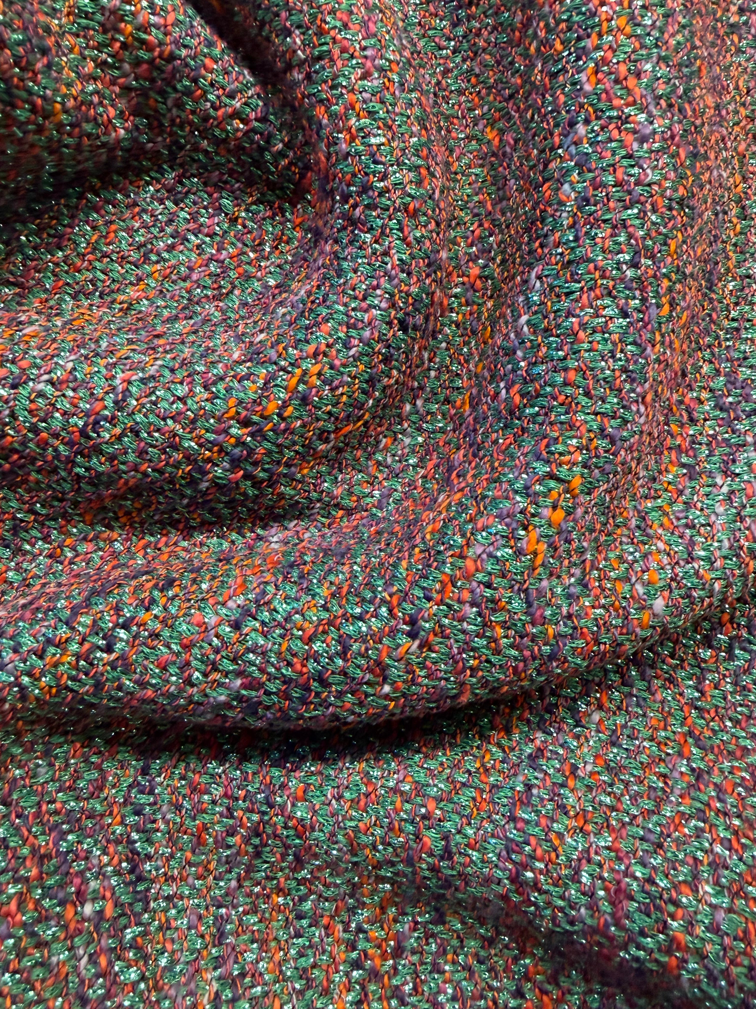 Multicoloured Woven Fabric – Elegant Statement Design