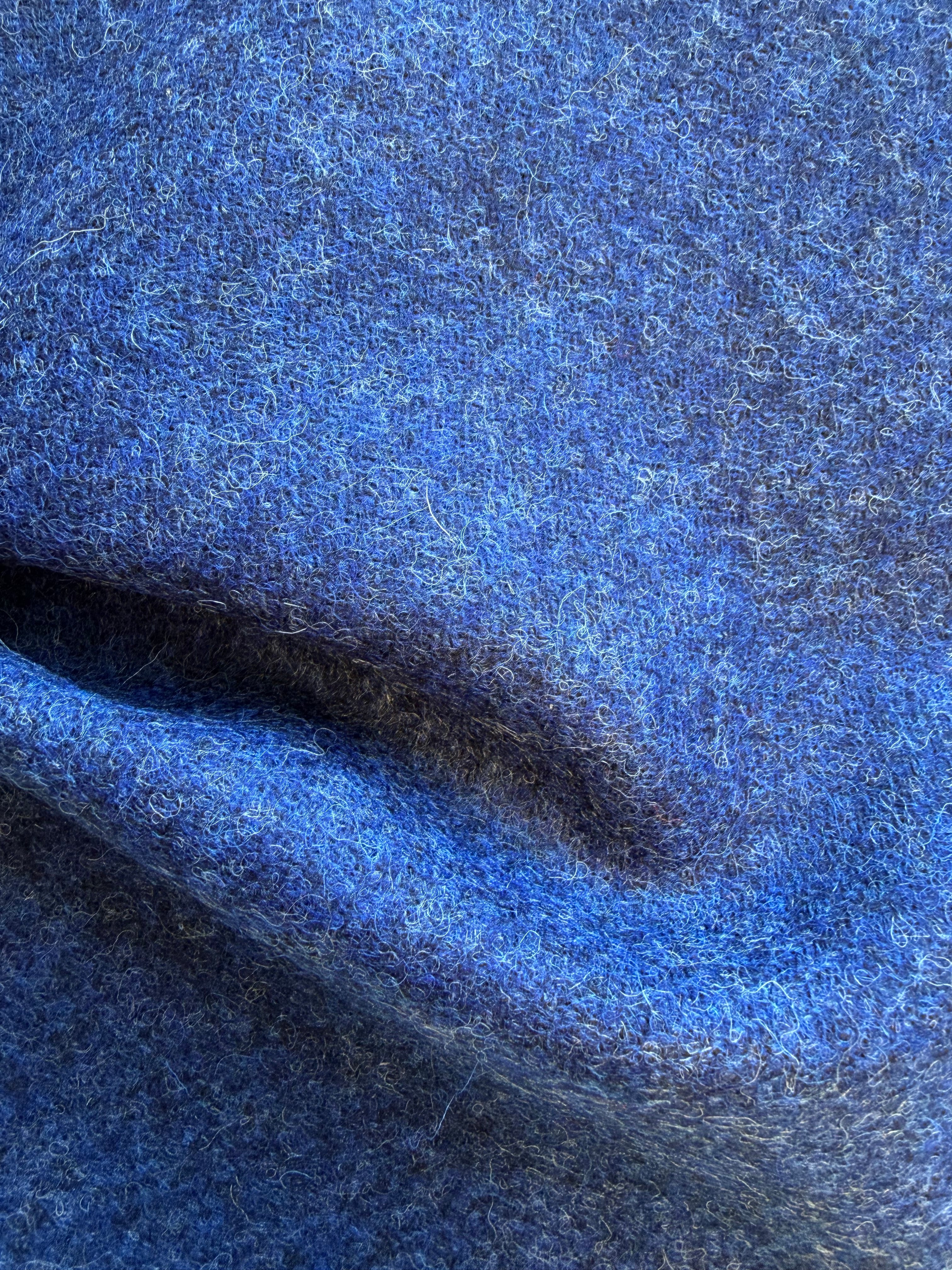 Blue Wool Twill