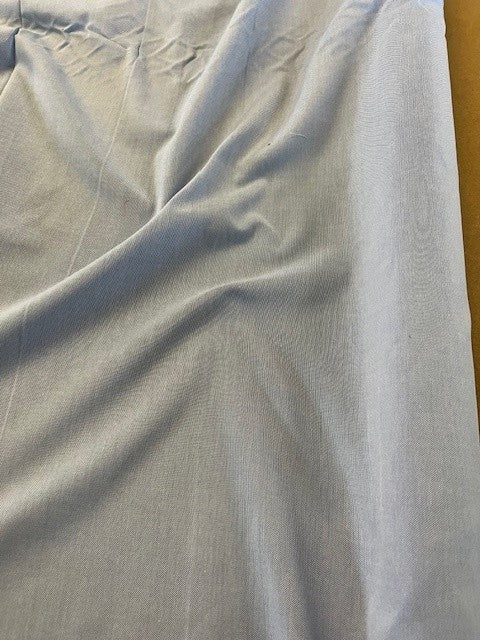 Pale Blue Oxford Weave Shirting. 170g/m2, 100% Cotton. Roll Size: 2m