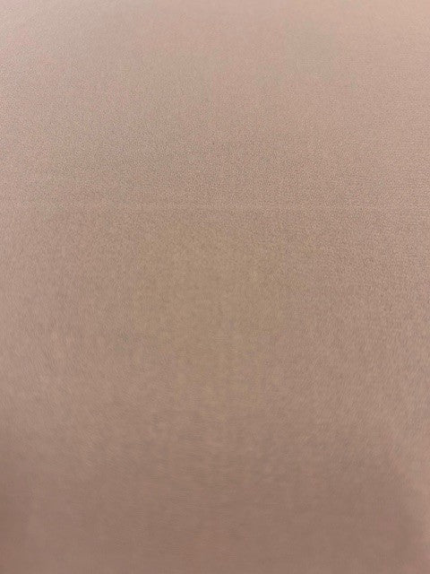 Lightweight Polyester Crepe Fabric – Mink Roll Size: 3m