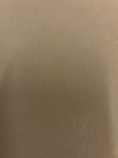 Lightweight Polyester Crepe Fabric – Taupe Roll Size: 3.7m
