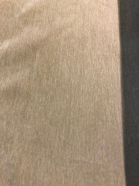 Silver Khaki Semi Plain Soft handle Velvet. 380g/m2. Roll Size - 6.2m