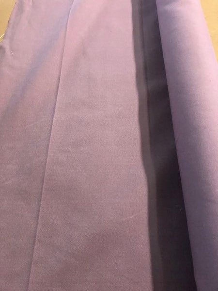Pastel Lavender Plain Weave. 290g/m2. "Sanderson - Fairfax Lavender". Roll Size - 3.9m