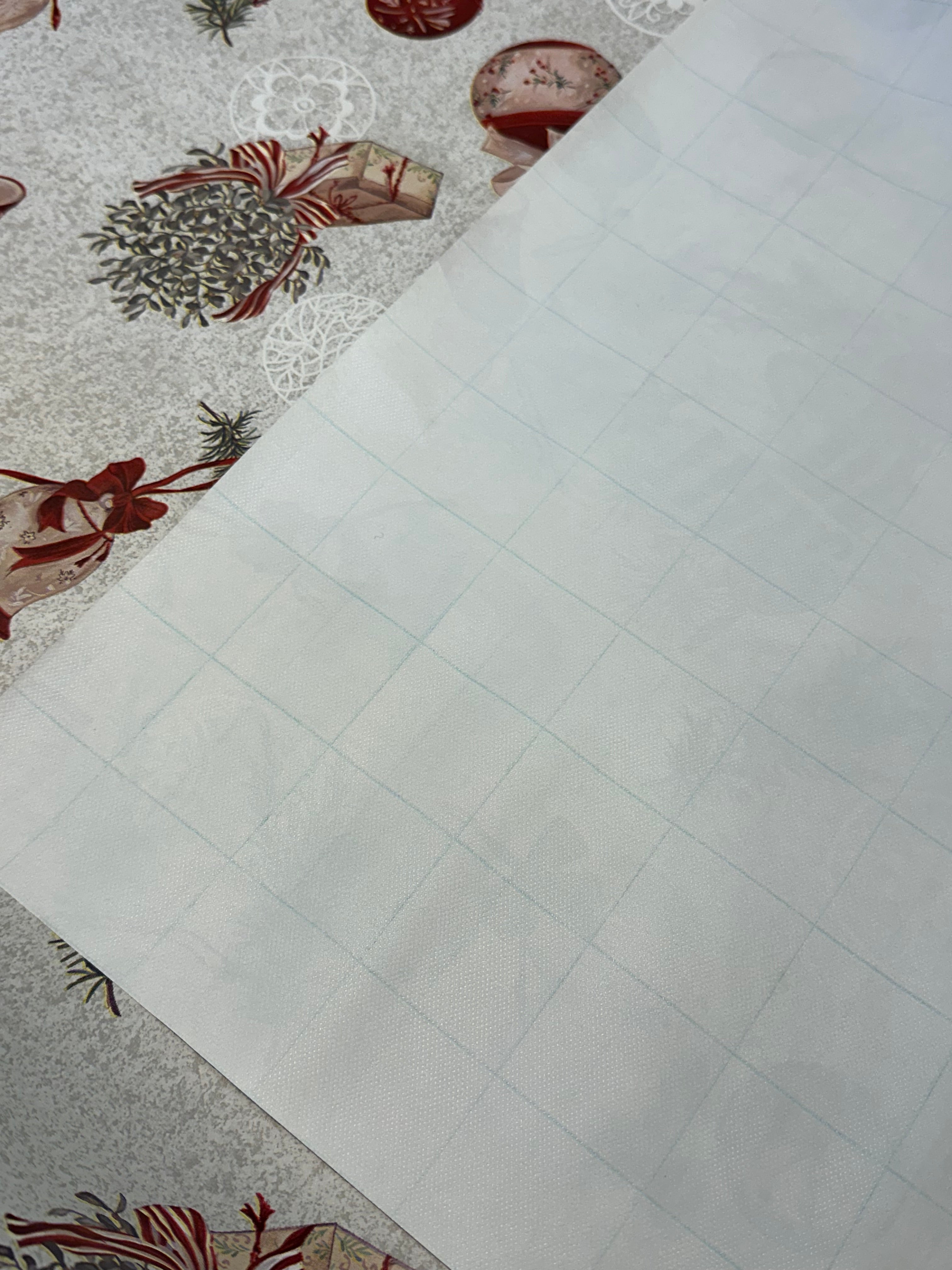 Spirit of Christmas Themed Wipeable Table Covering - CM3