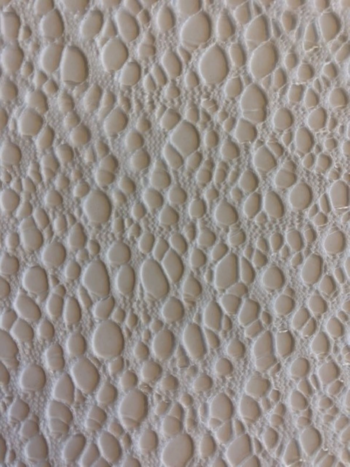 Ivory Open Bubble Effect Tulle