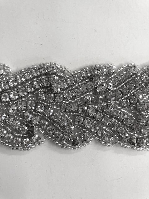 Crystal Herringbone Design Edging