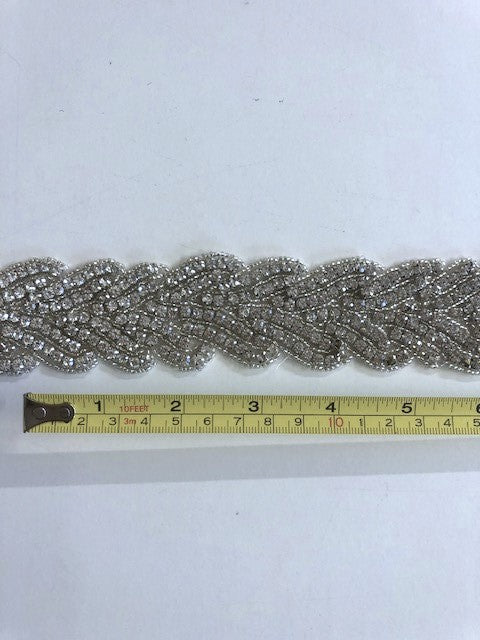 Crystal Herringbone Design Edging