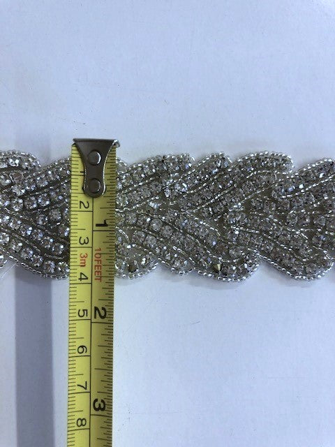 Crystal Herringbone Design Edging