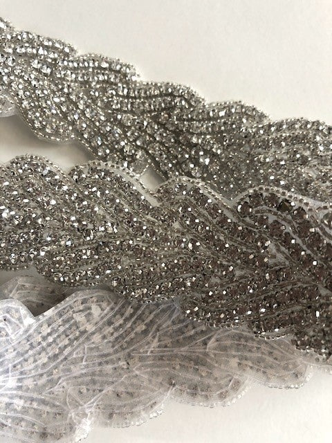 Crystal Herringbone Design Edging