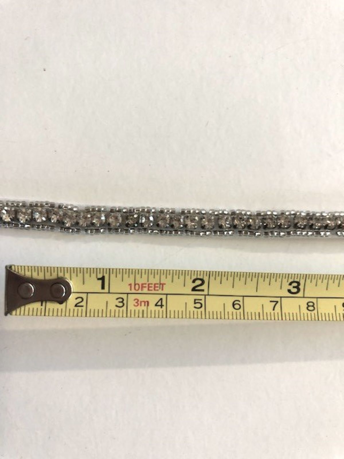 Narrow Crystal Edging