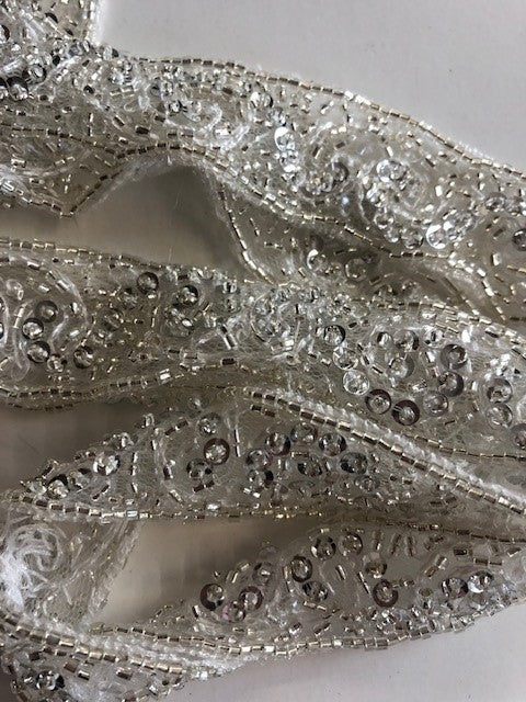 Crystal 3cm Twirl Edging Design