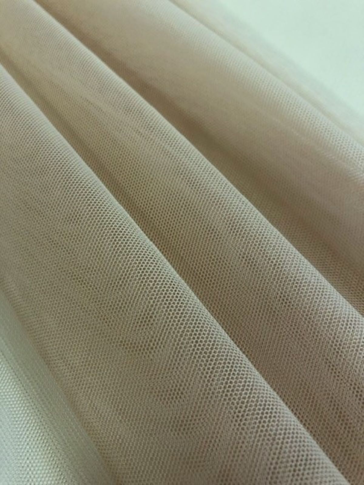 Nude Stretch Tulle, Lightweight Powernet