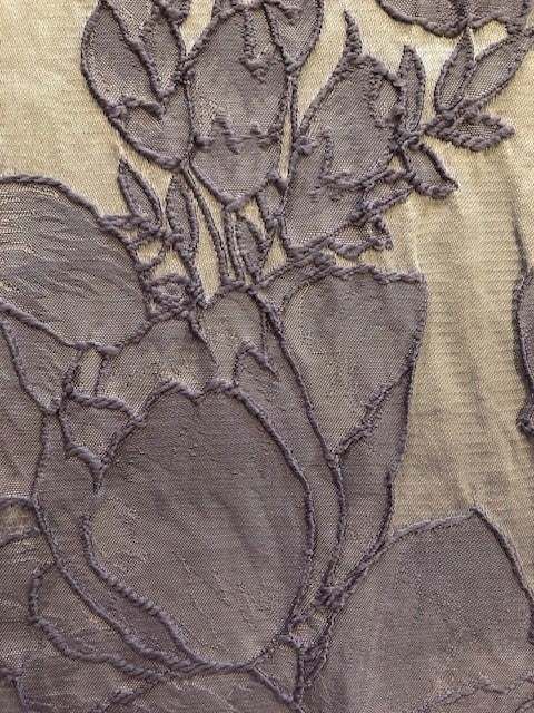 Lavender Two Tone Corded Textured Jacquard