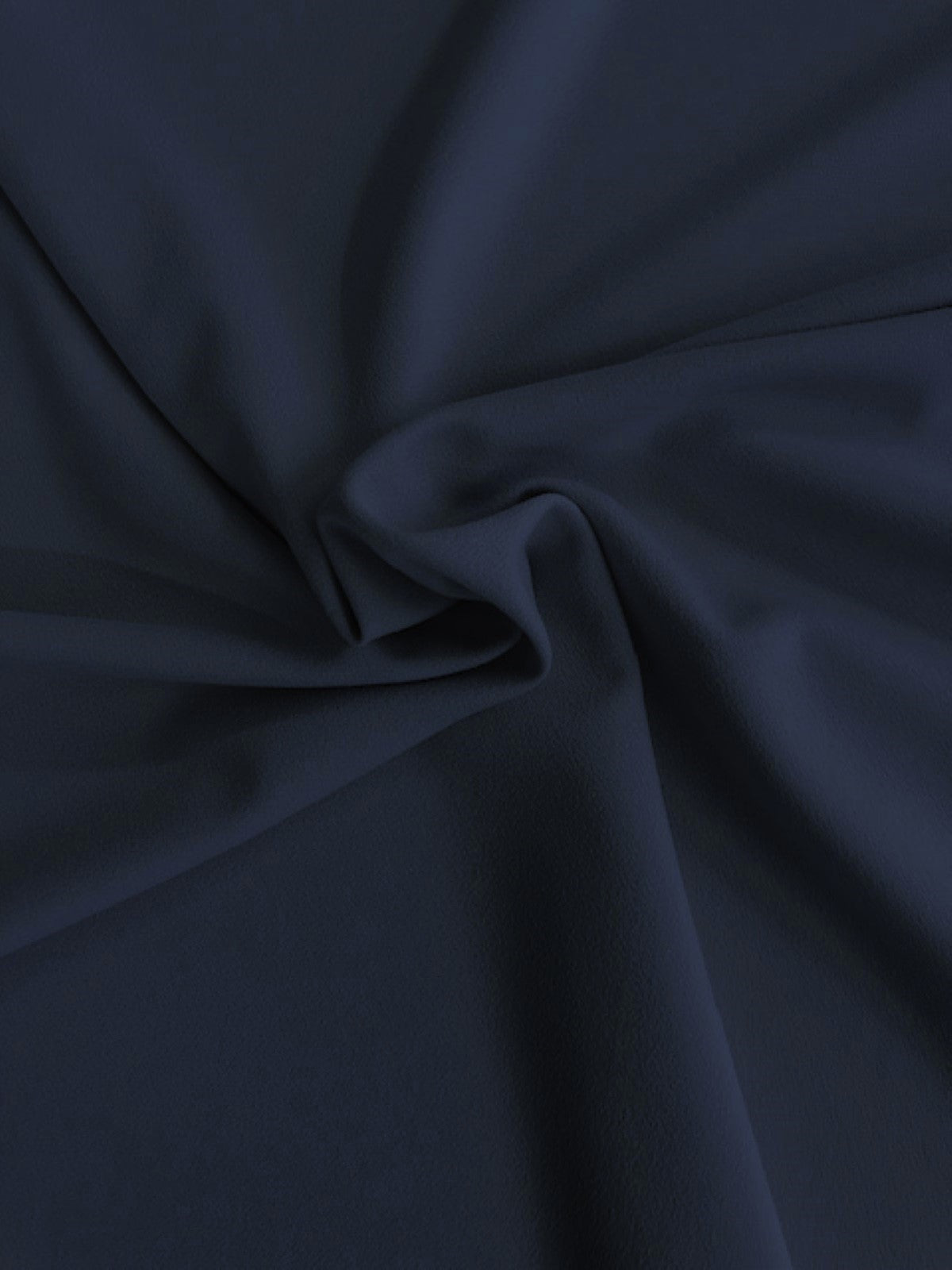 Navy Scuba Crepe Knit