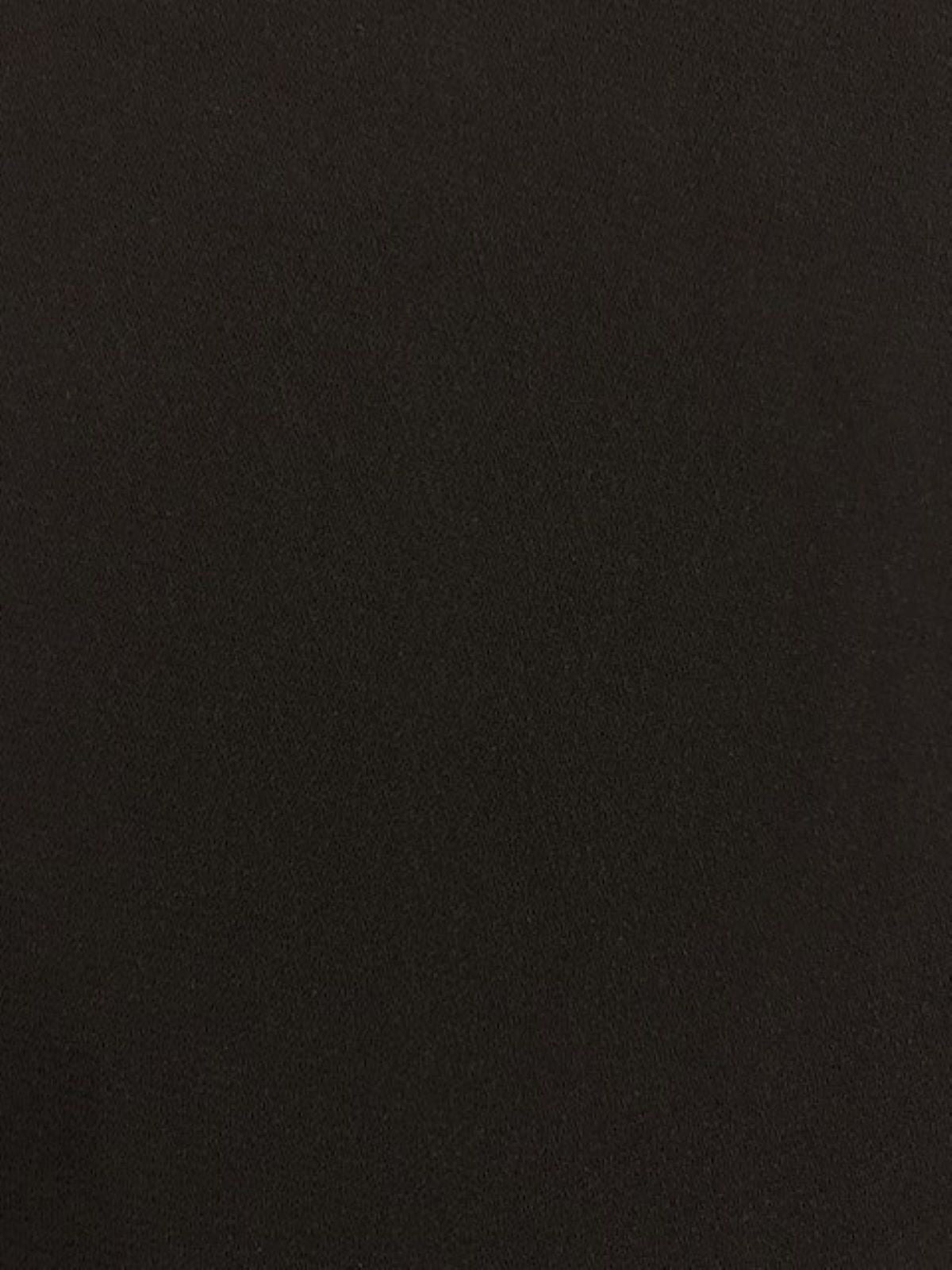 Black Double Georgette