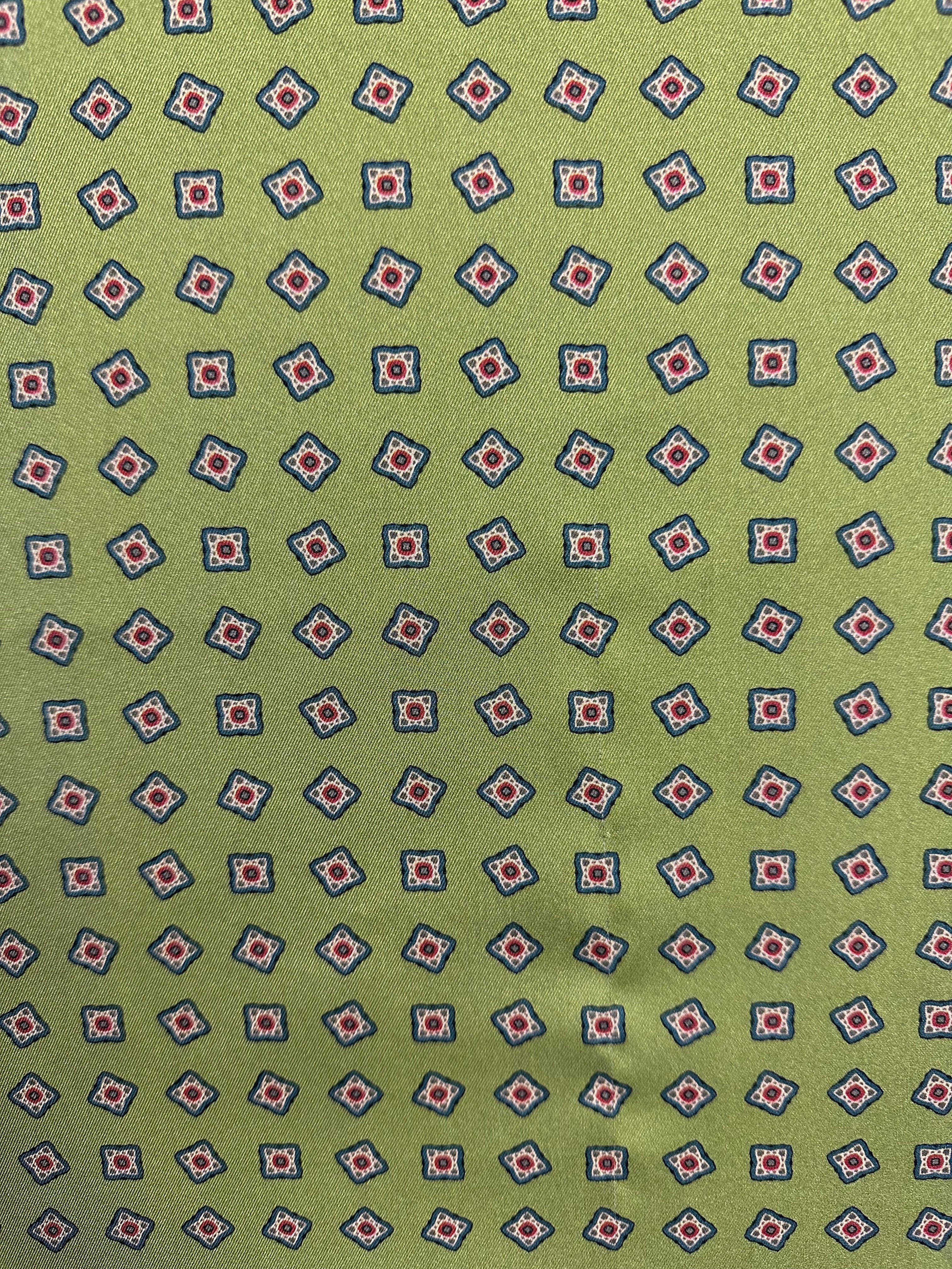 Chartreuse Green Fabric – 100% Polyester, Printed in Italy, 145cm Wide