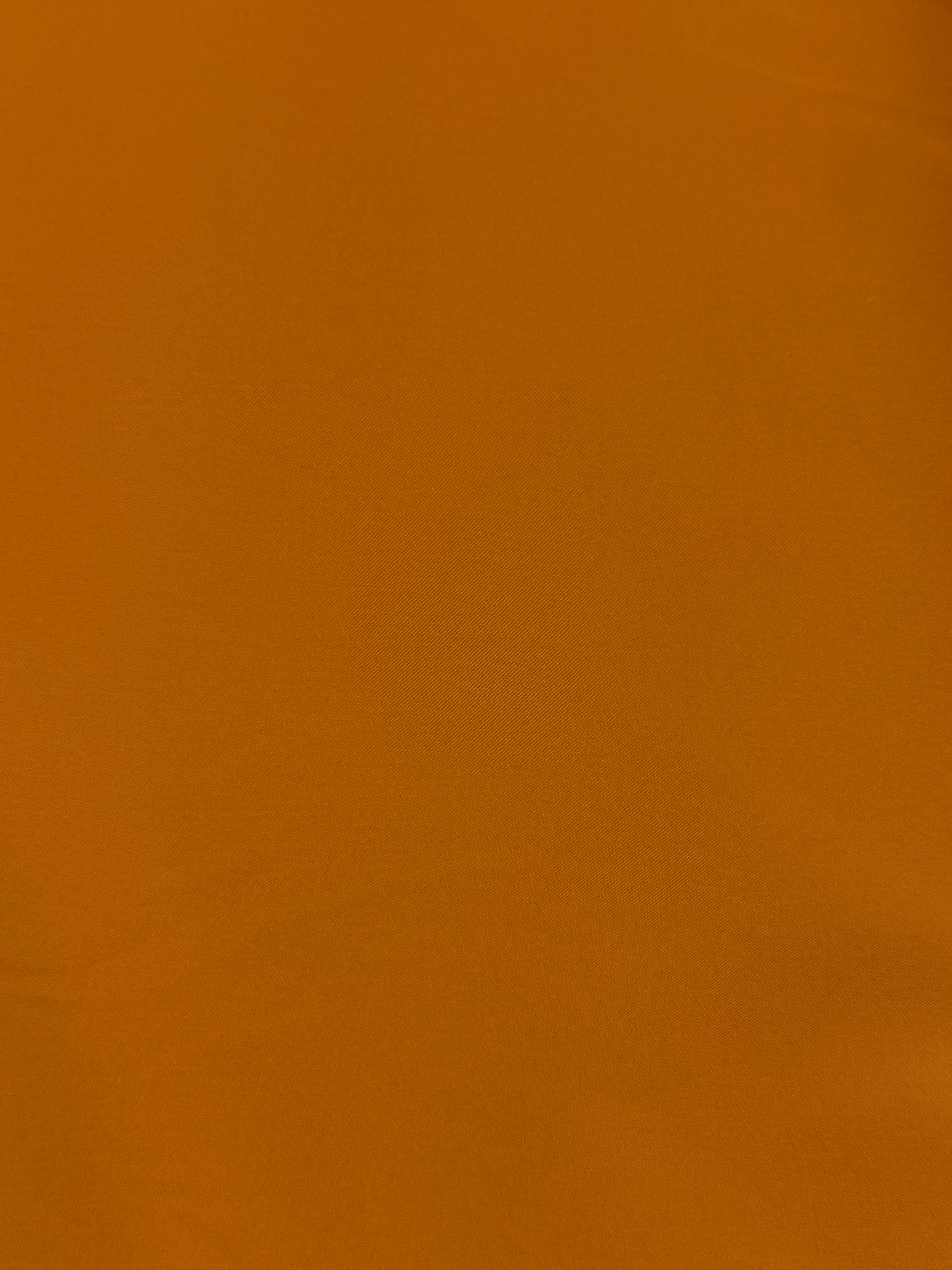 Italian Woven Vivid Amber Satin Fabric – 100% Polyester – 150 cm Wide