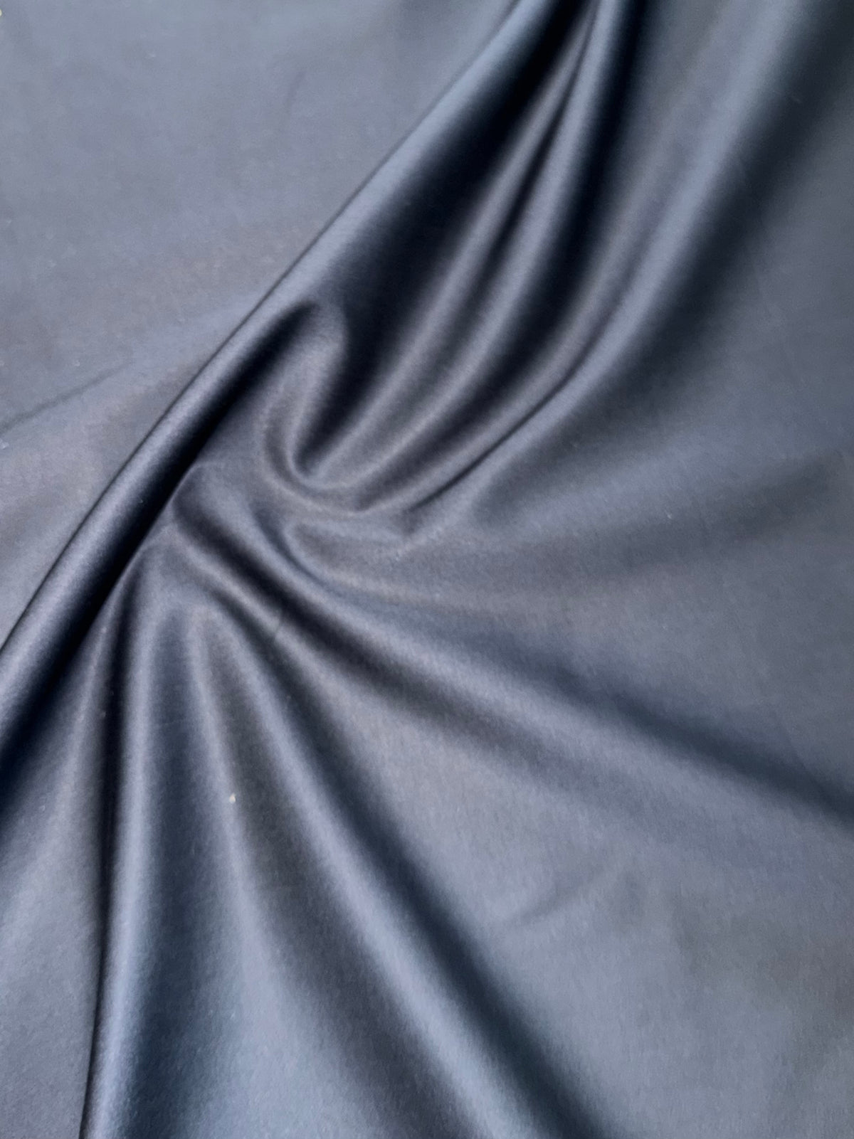 Navy Stretch Cotton Fabric – 155cm Wide