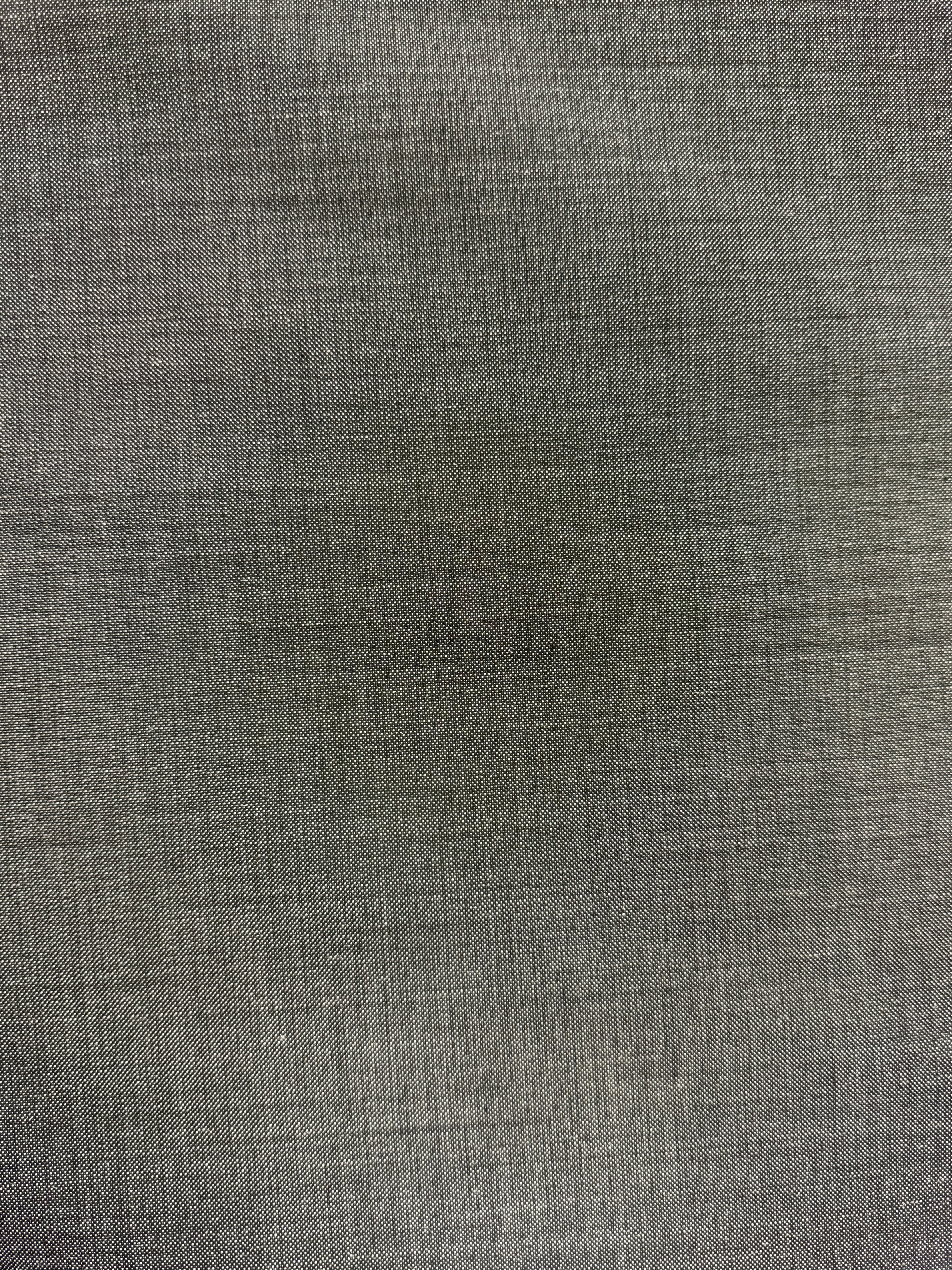 Italian Grey Suiting Fabric – 65% Cotton, 35% Mohair – 158 cm Wide