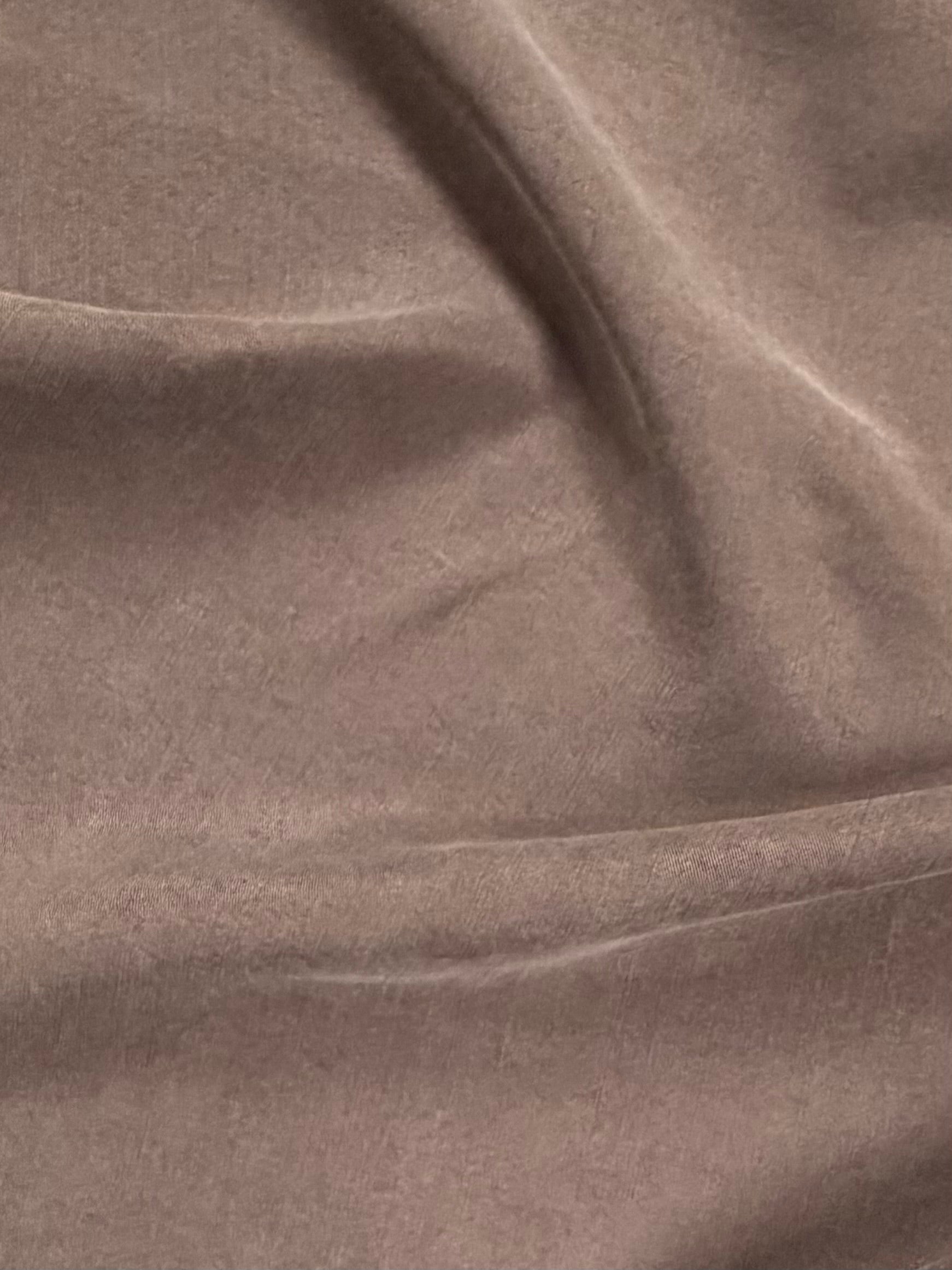 Chocolate Brown Tencel Fabric – 100% Tencel – 150 cm Wide