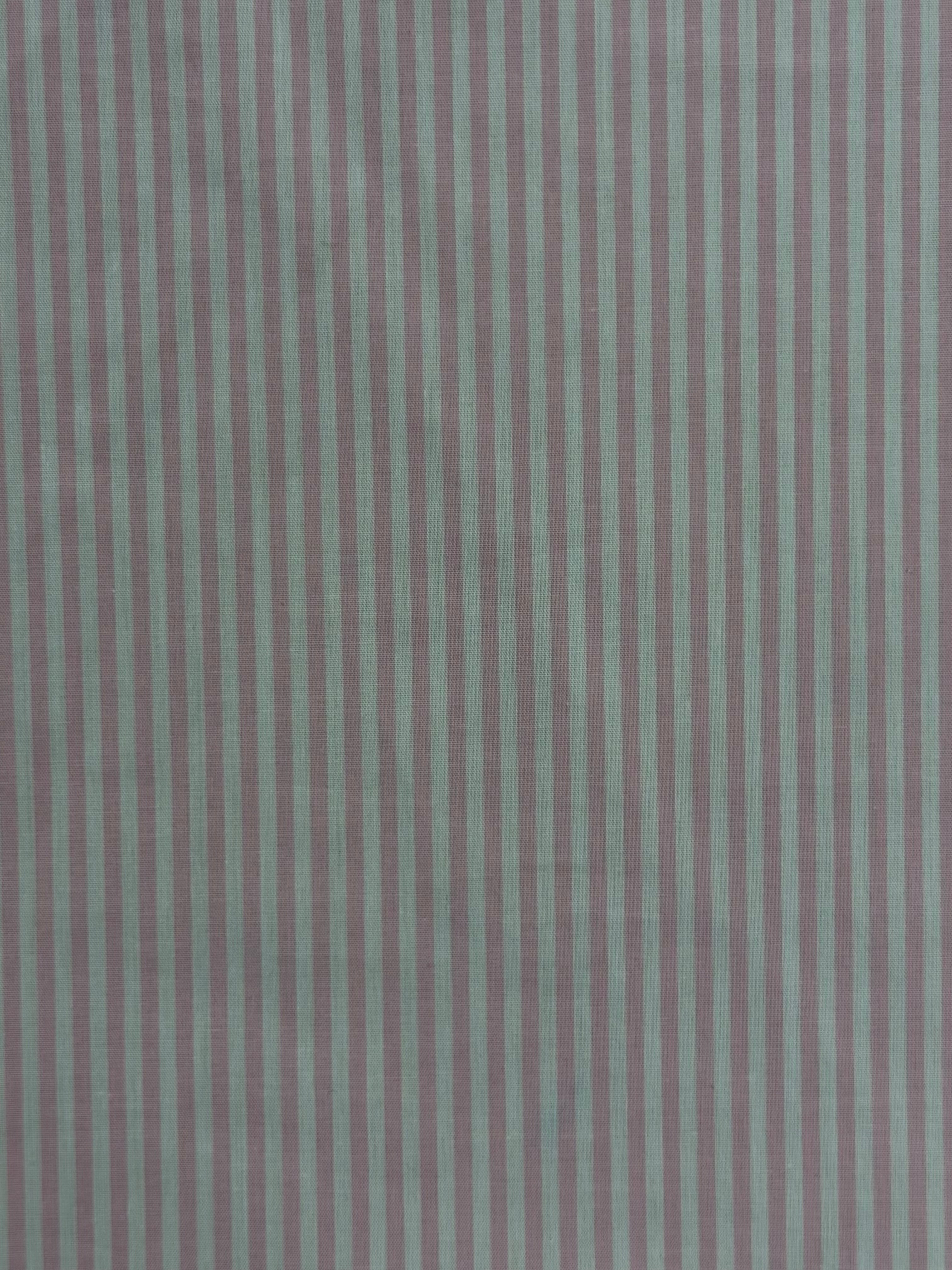 Pink & White Candy Stripe Fabric – 85% Cotton, 15% Polyester – 148 cm Wide