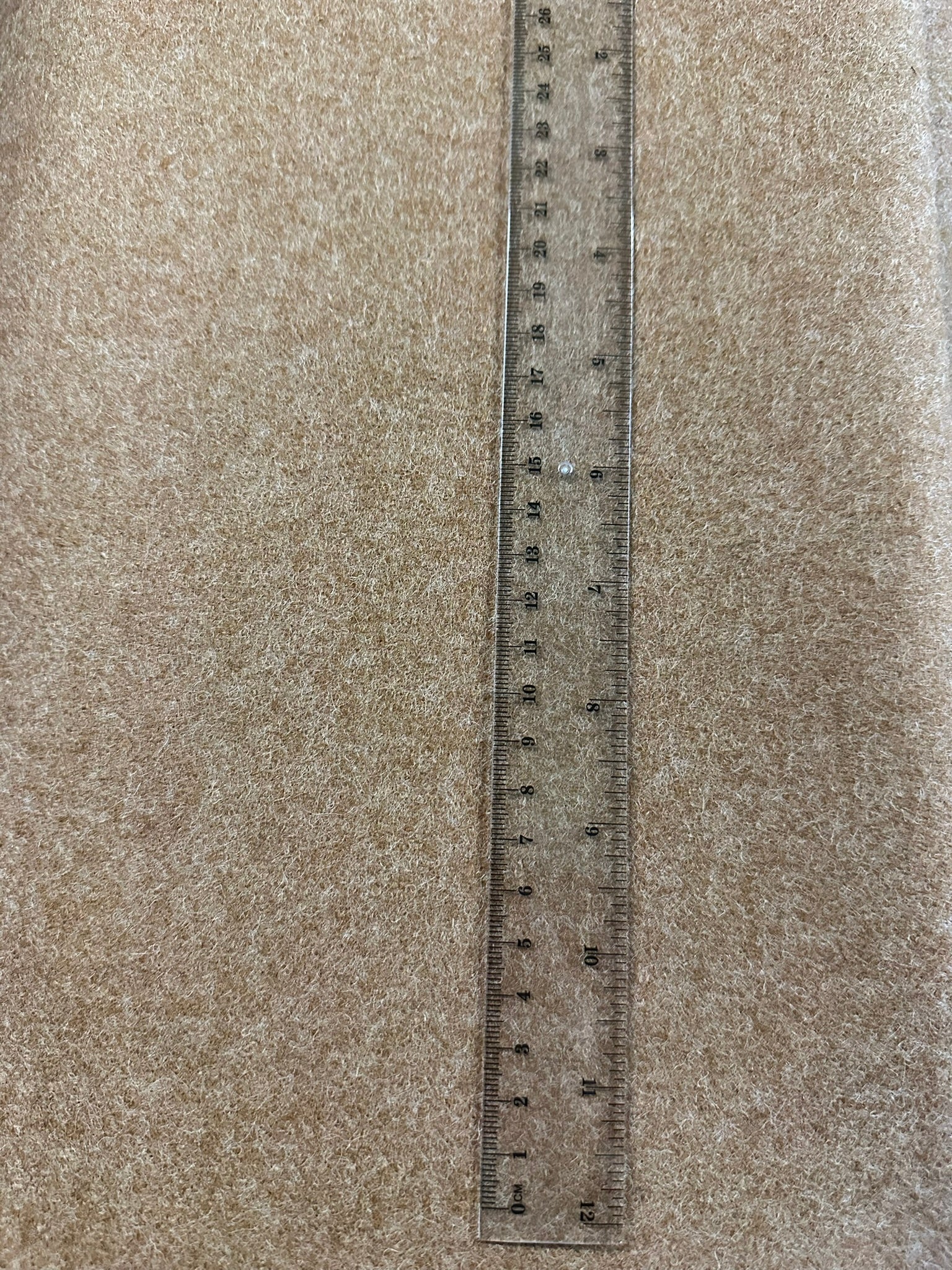 Camel Wool Mix Fabric – Premium Coat & Jacket Material