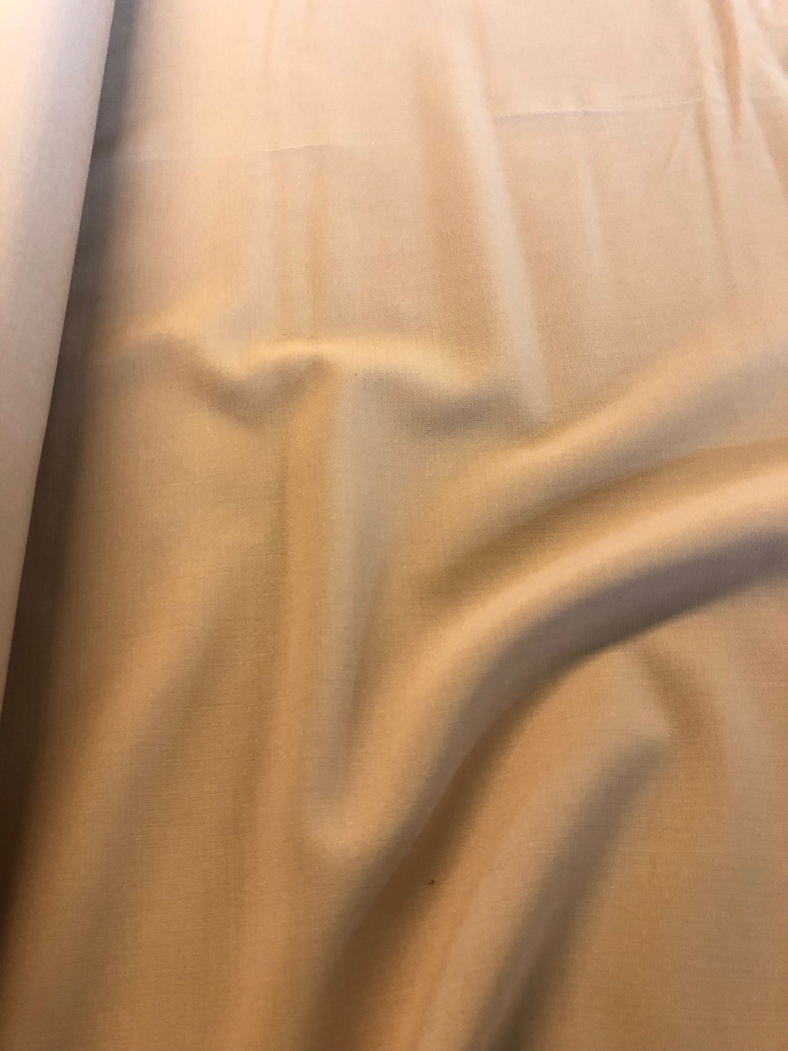 Sand Poly Wool With Some Stretch. 160g/m2 55% Polyester 41% Wool 4% Spandex. Roll Size: 4m