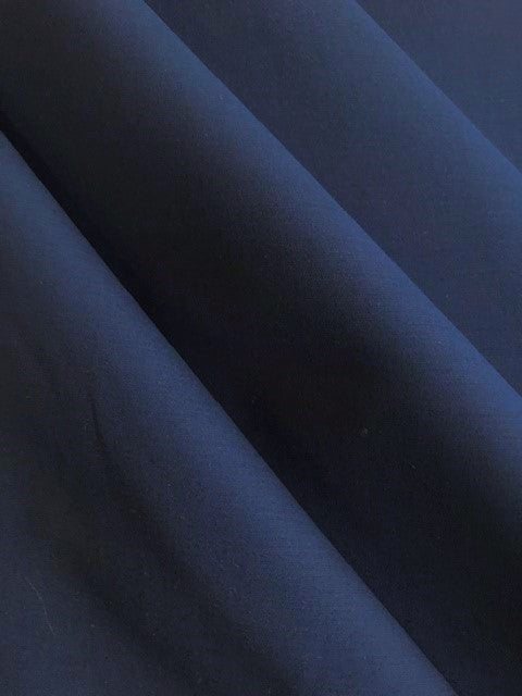 French Navy Stretch Cotton