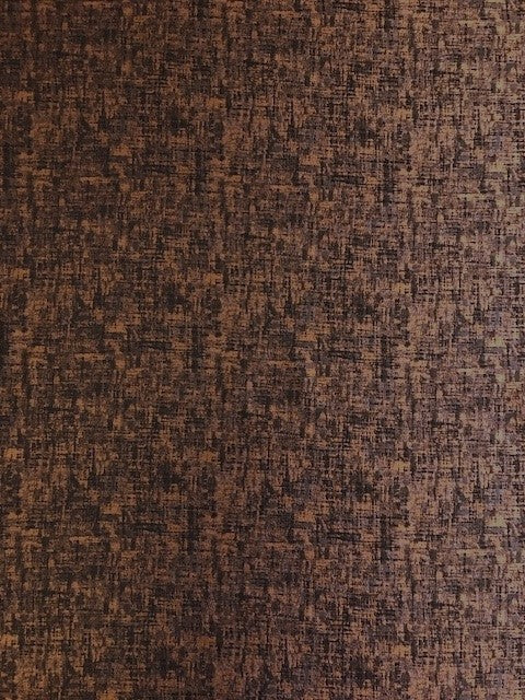 Burnt Orange & Grey Textured Jacquard Fabric