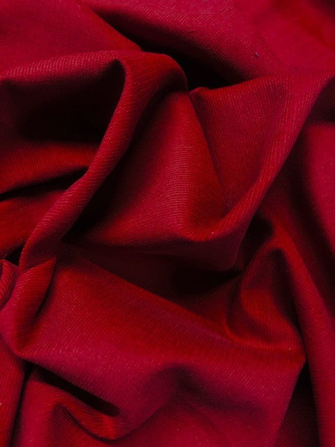 Maroon 21-Wale Pincord Cotton Corduroy – 148 cm Wide