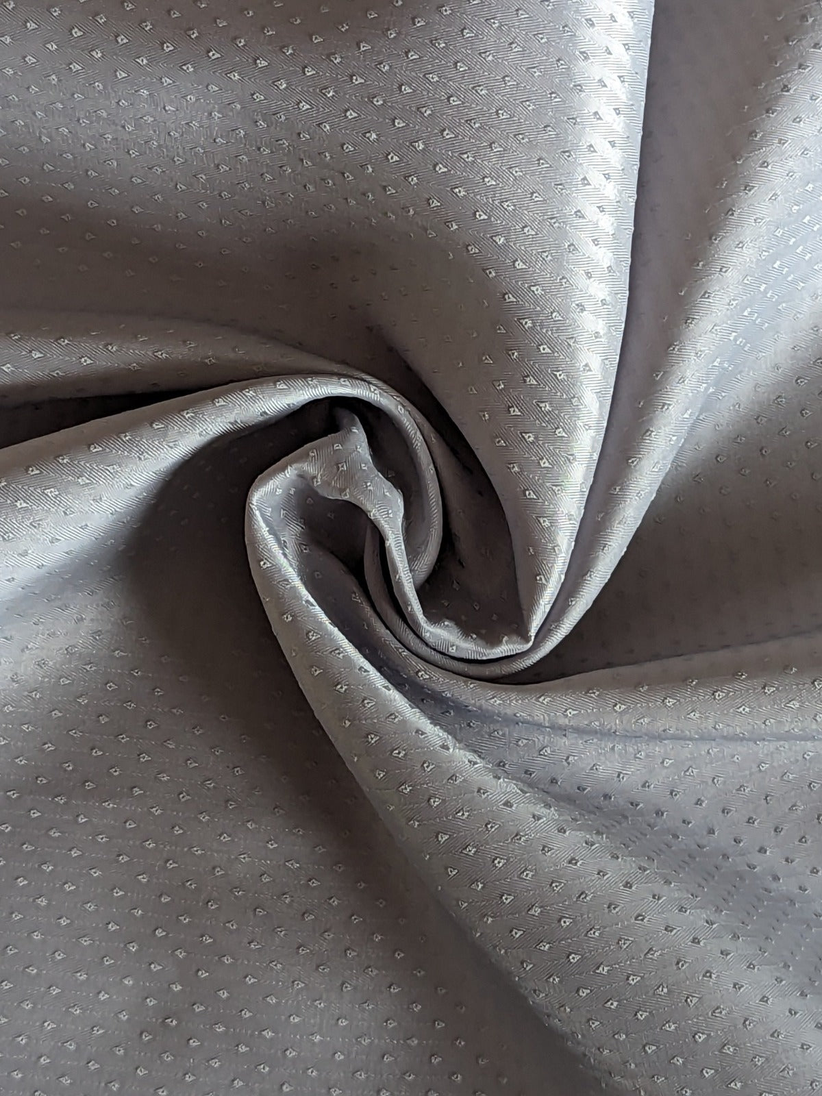 Silver Grey Dobby Lining