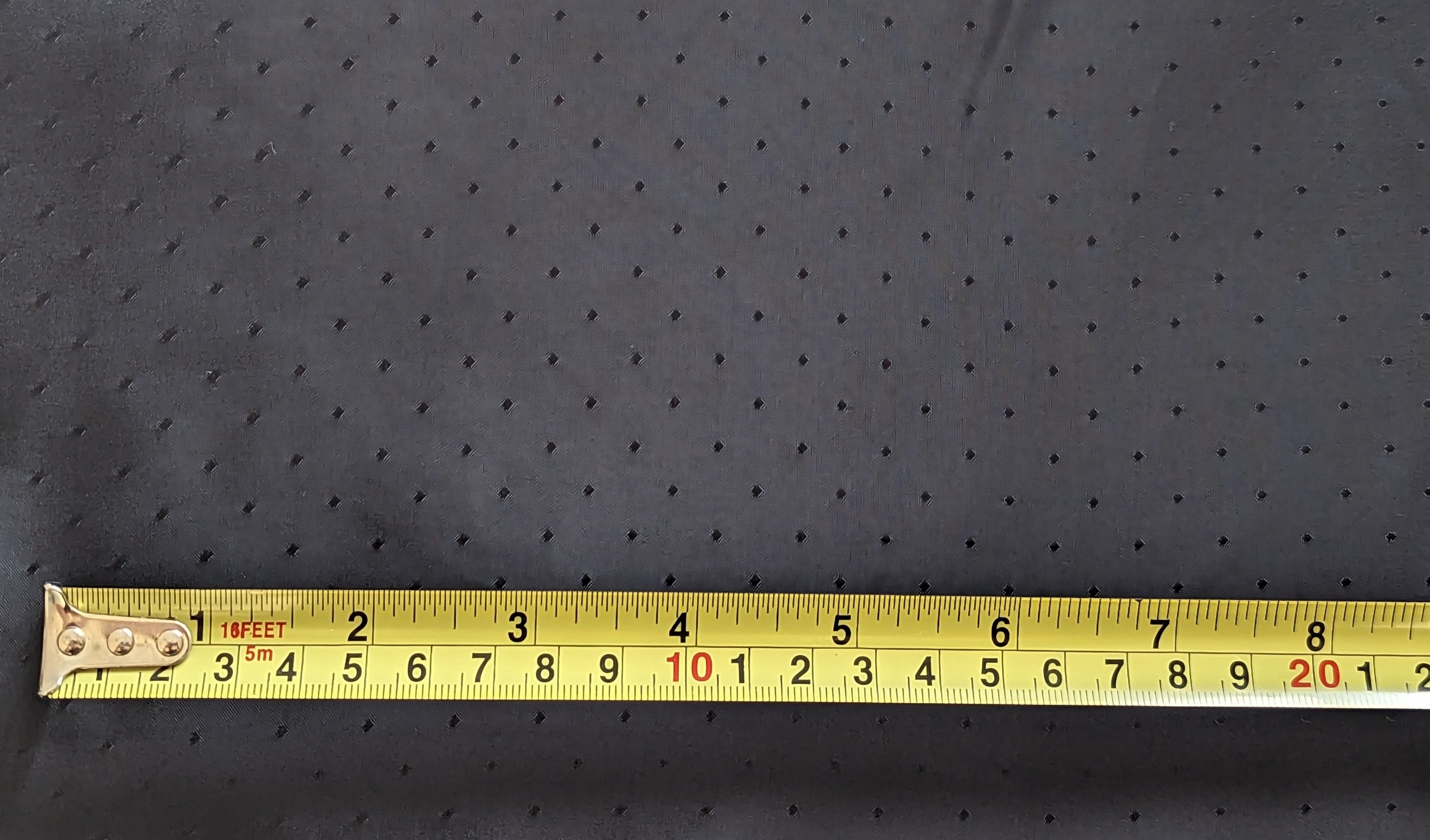 Navy Self Coloured Spot Lining