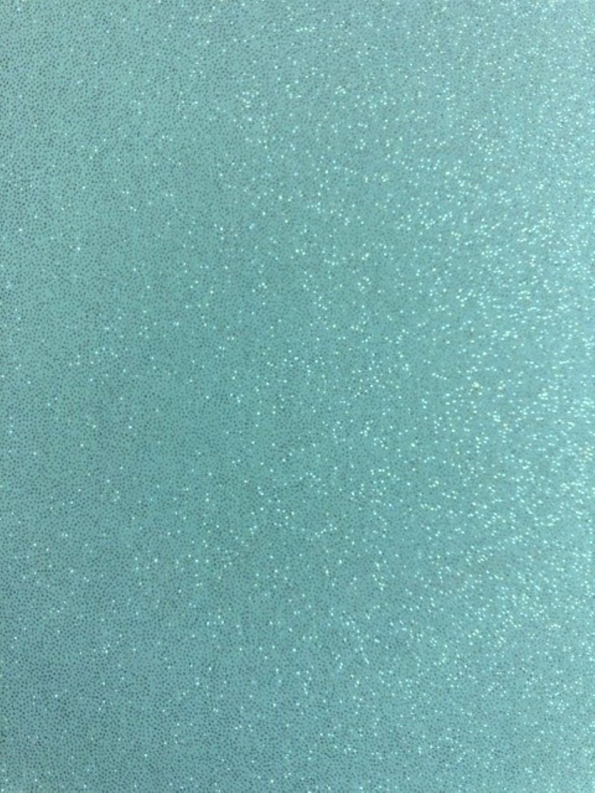 Sky Blue Glitter on Jersey – 148 cm Wide