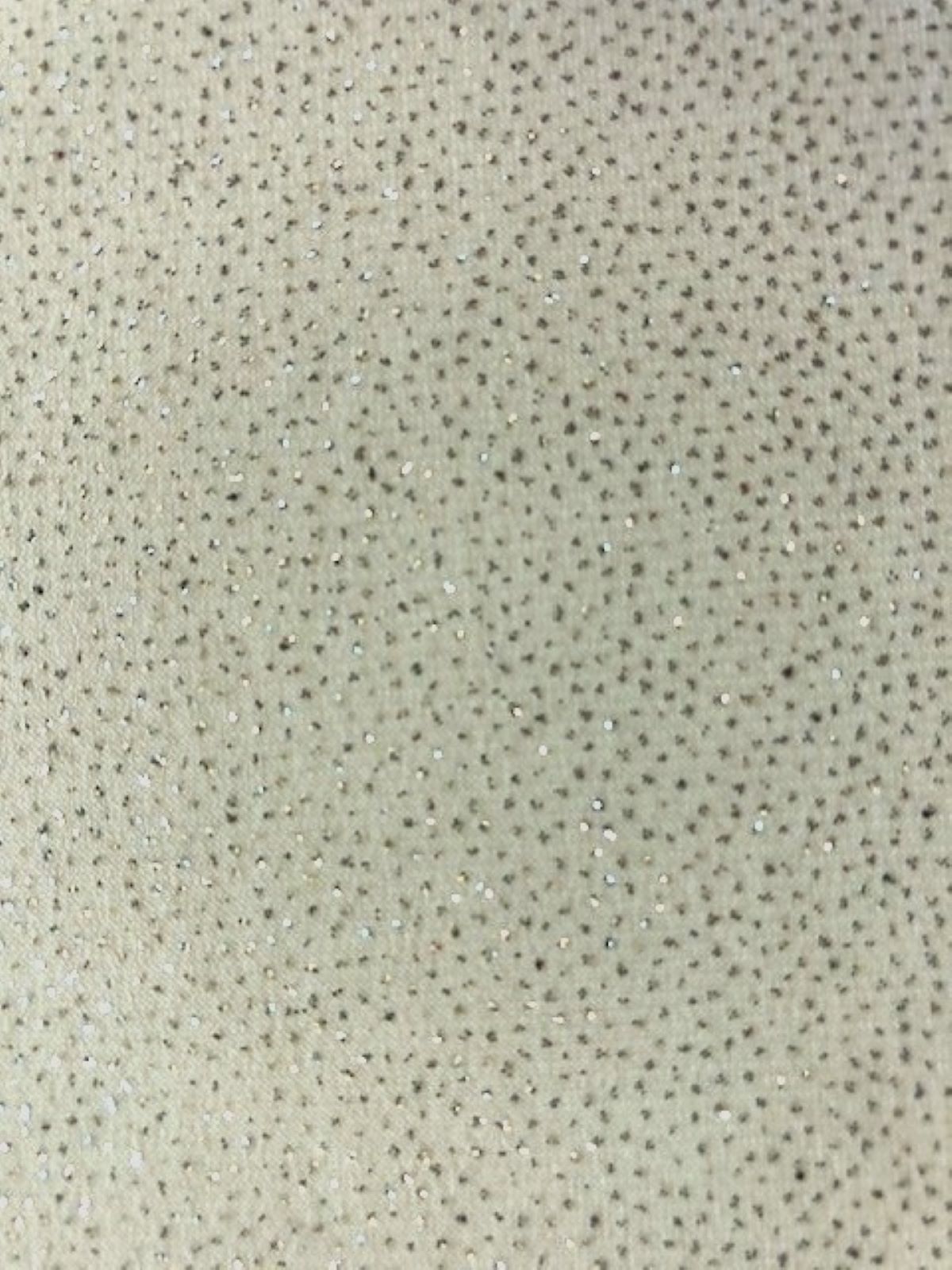 Ivory Glitter on Jersey – 148 cm Wide