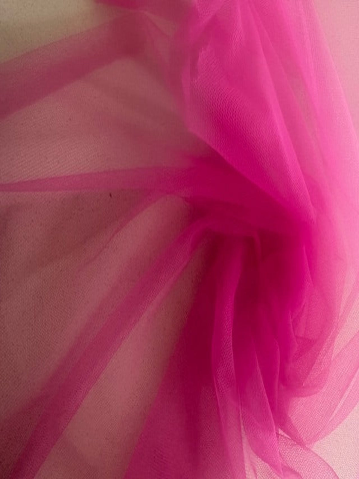 Cerise Soft Handle Tulle