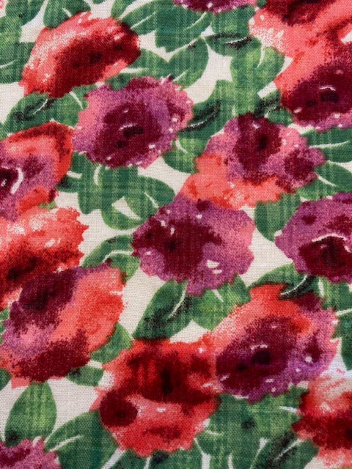 Fuchsia /Pink Allover Flowers