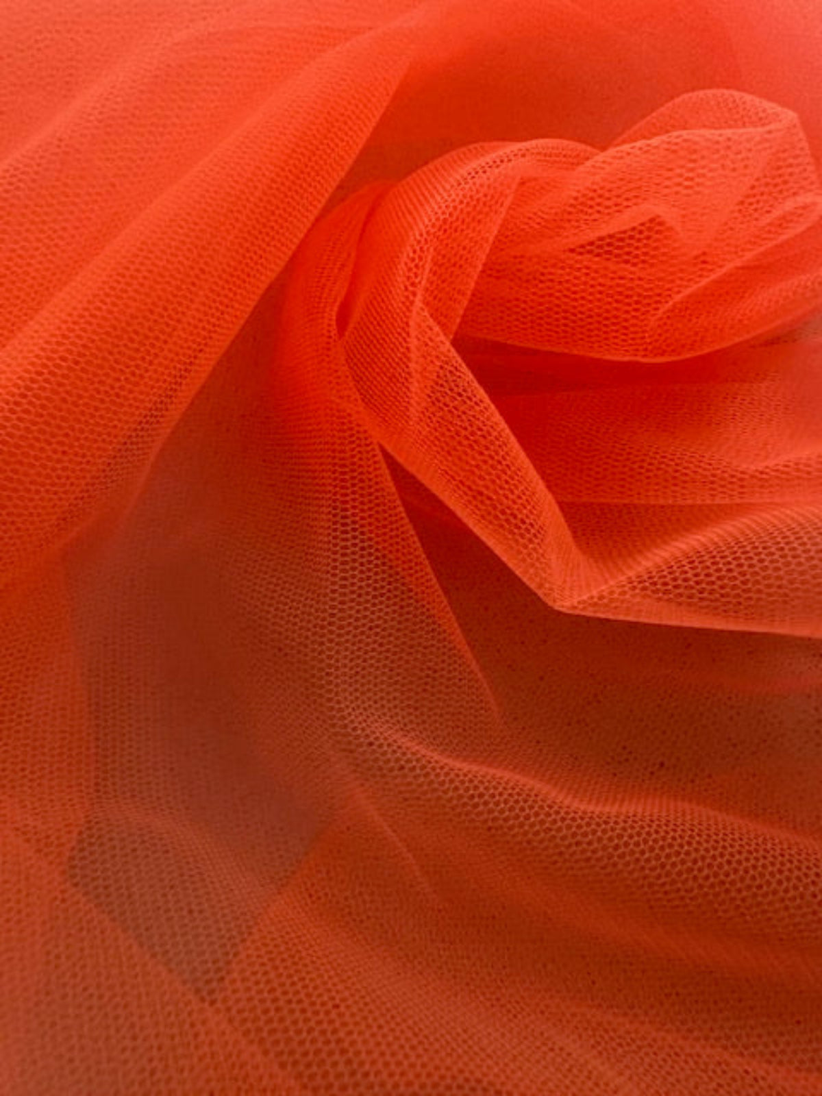 Bright Orange Soft Handle Tulle