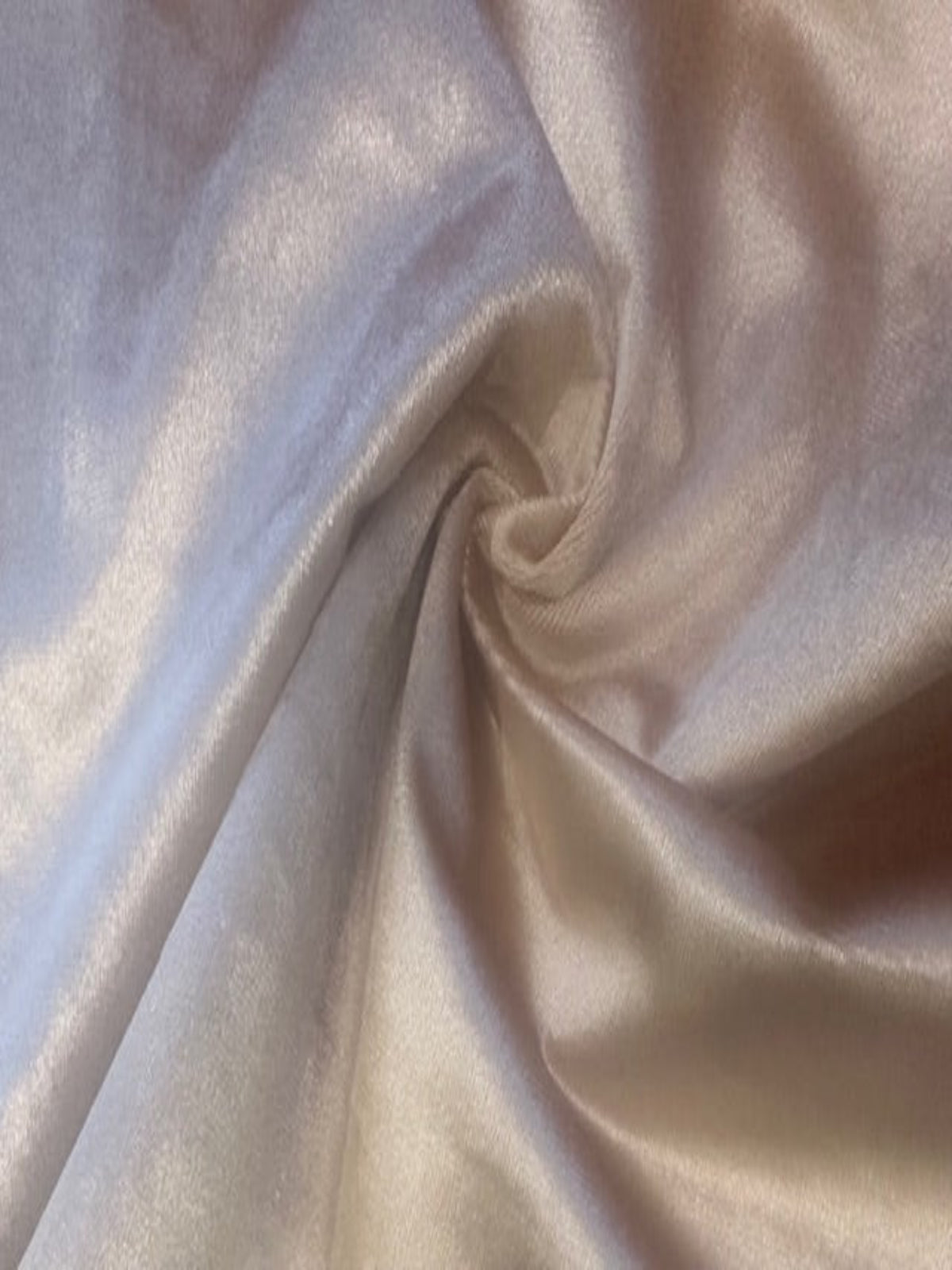 Nude Blossom Soft Handle Fluid Drape Velvet