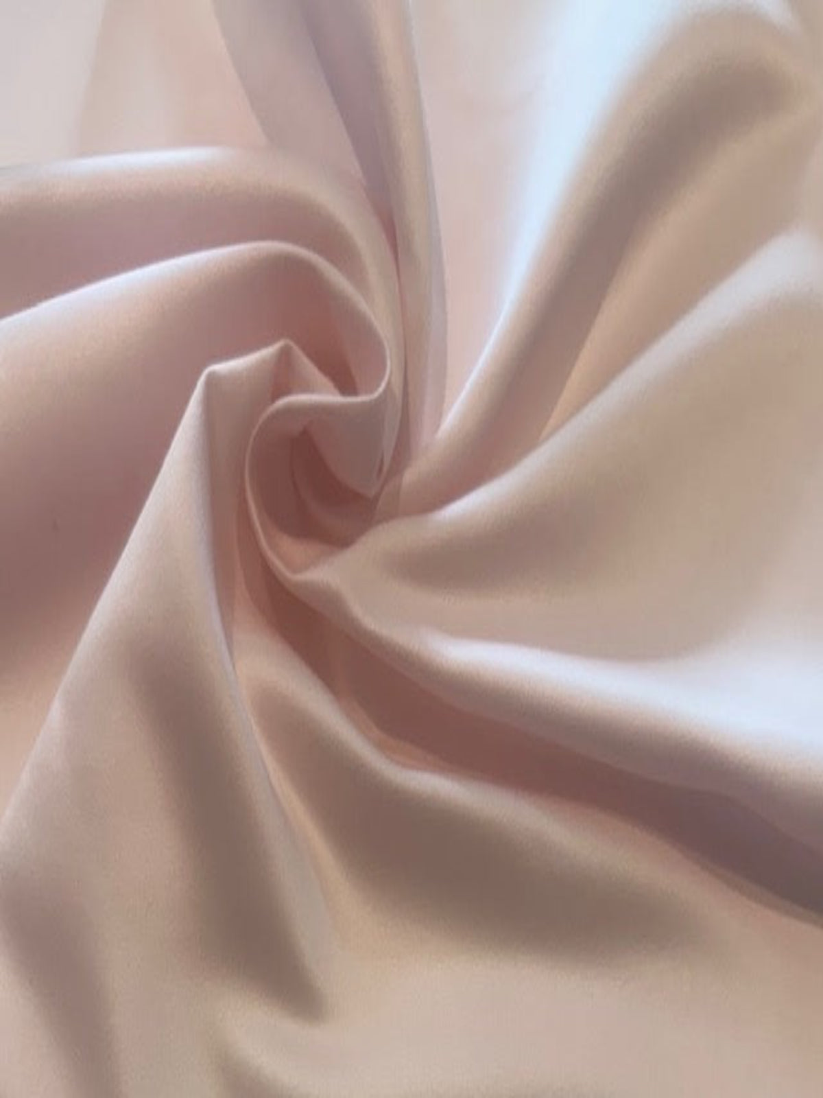 Shell Pink Duchess Satin