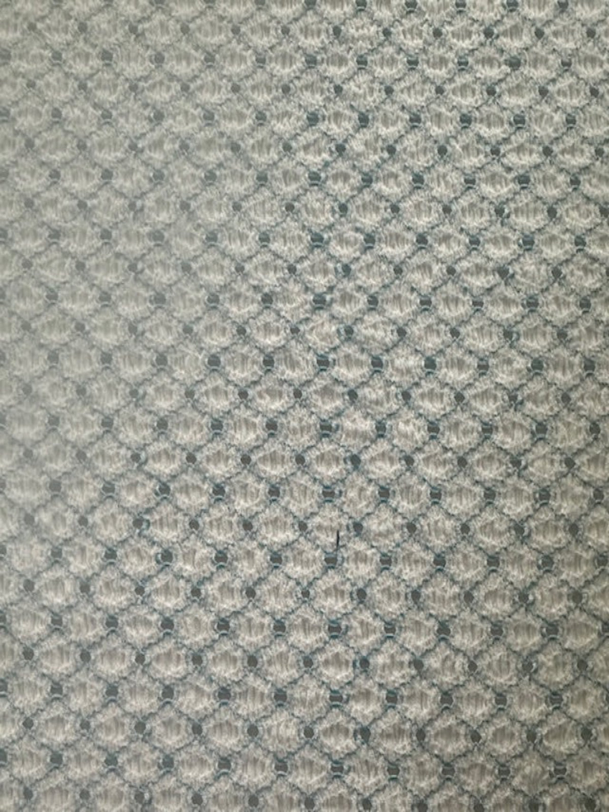 Turquoise Trellis with Stretch. Airtex Fabric