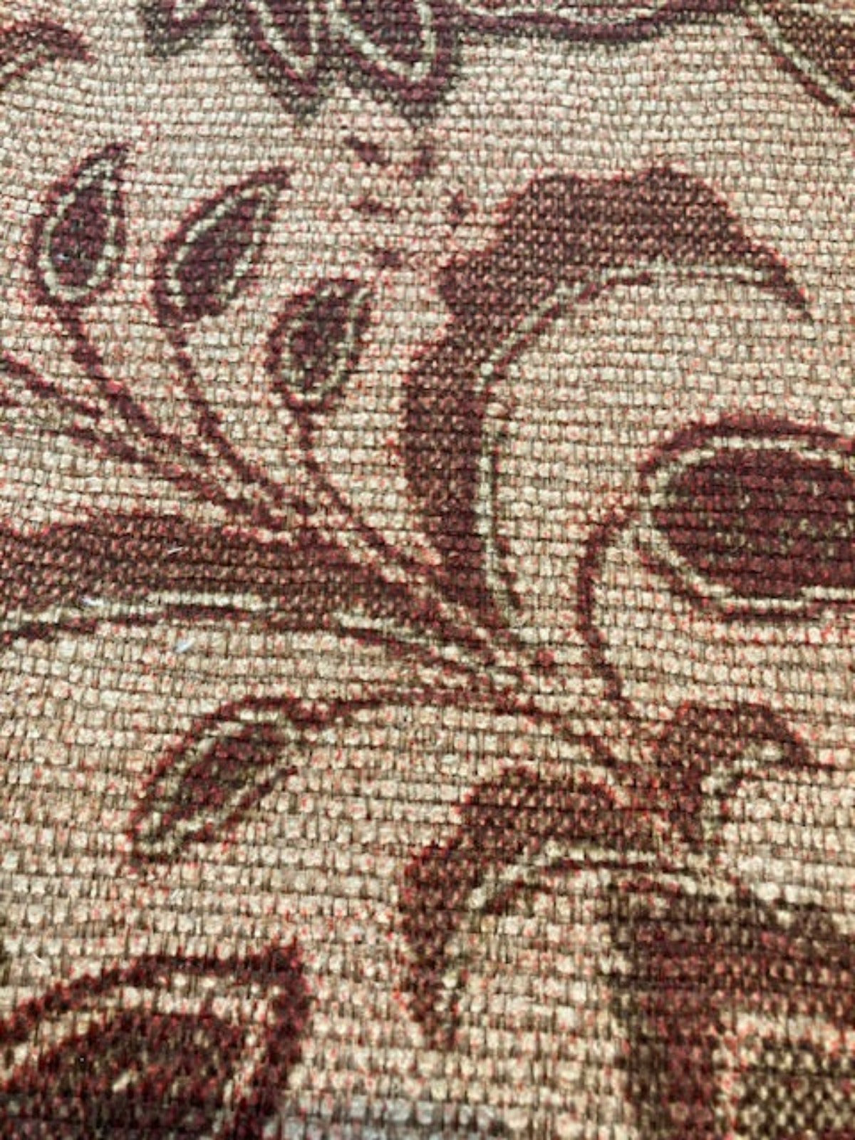 Autumn Coloured Trailing Flowers with Fire Retardant Finish " Tetrad Trinity Scatter"